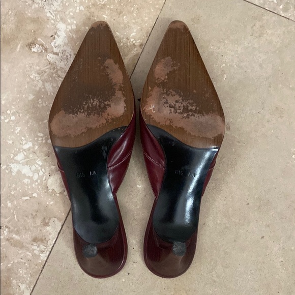 Elegant Cole Haan  Burgundy Heels - Picture 7 of 7